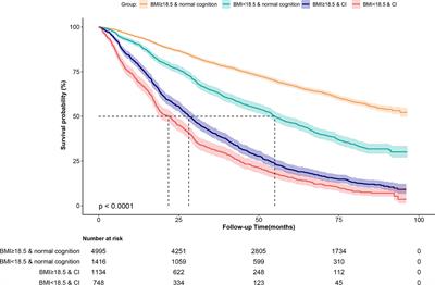 Synergistic Impact of Body Mass Index and Cognitive Function on All-Cause Mortality in Older Adults: A Nationwide Longitudinal Study